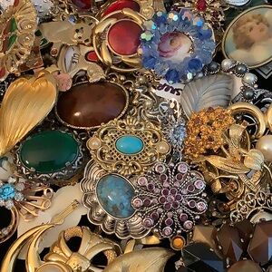 Brooches, Brooches And More Brooches